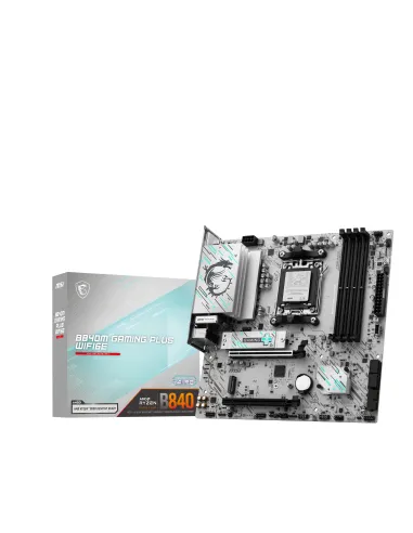 MSI B840M GAMING PLUS WIFI6E placa base AMD B840 Zócalo AM5 micro ATX