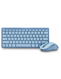 NGS FANTASY (QUERTY, ES) teclado Ratón incluido Universal RF Wireless + Bluetooth QWERTY Español Azul 2