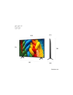 LG NanoCell AI 55NANO80A6B 139,7 cm (55") 4K Ultra HD Smart TV Wifi Negro 2