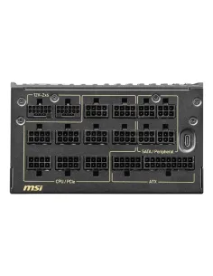 MSI MEG Ai1600T PCIE5 unidad de fuente de alimentación 1600 W 24-pin ATX ATX Negro 2