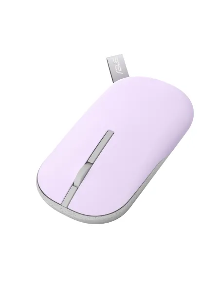ASUS MD100 ratón Oficina Ambidextro RF Wireless + Bluetooth Óptico 1600 DPI