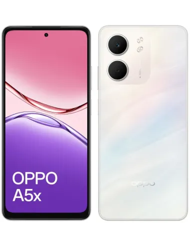 OPPO A5x 16,9 cm (6.67") SIM doble 4G USB Tipo C 4 GB 128 GB 6000 mAh Blanco