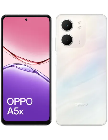 OPPO A5x 16,9 cm (6.67") SIM doble 4G USB Tipo C 4 GB 128 GB 6000 mAh Blanco