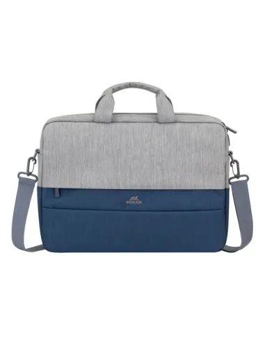 RIVACASE 7532 Grey/blue Prater Maletín 15,6" gris-