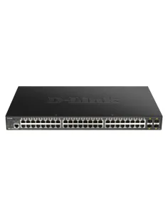 D-Link DGS-1250-52XMP Gestionado L3 Energía sobre Ethernet (PoE) Negro
