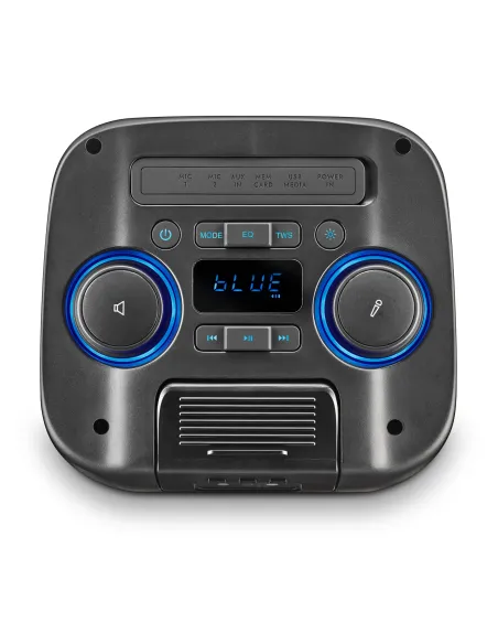 NGS WILD CLUB Altavoz portátil estéreo Negro 80 W