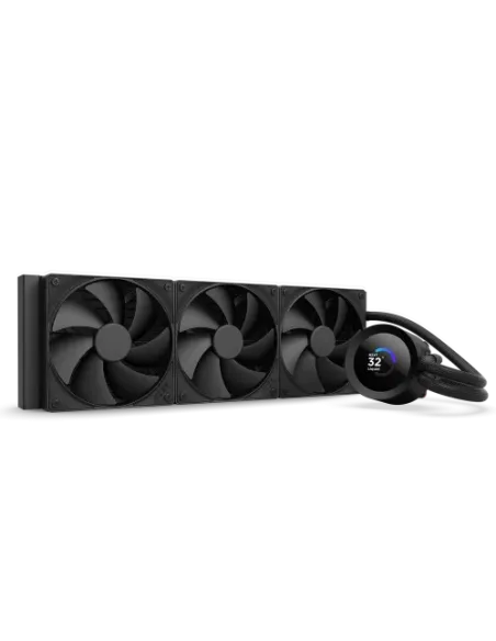 NZXT Kraken Plus 360 Procesador Sistema de refrigeración líquida todo en uno 12 cm Negro