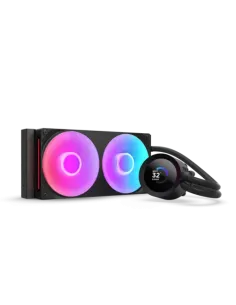 NZXT Kraken Plus RGB 240 Procesador Sistema de refrigeración líquida todo en uno 12 cm Negro