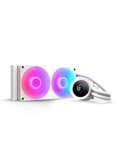NZXT Kraken Plus RGB 240 Procesador Sistema de refrigeración líquida todo en uno 12 cm Blanco