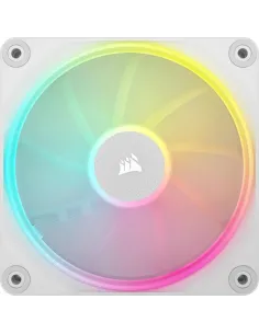 Ventilador caja corsair lx120 icue link rgb 120mm blanco