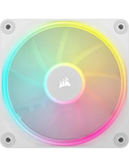 Ventilador caja corsair lx120 icue link rgb 120mm blanco