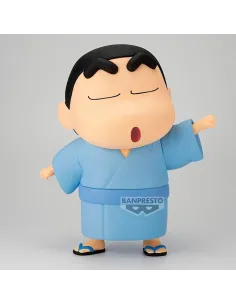 Figura banpresto crayon shinchan big sofvimates shinnosuke nohara yukata ver. 18cm