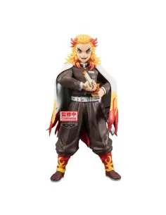 Figura banpresto demon slayer kimetsu no yaiba grandista kyojuro rengoku 24cm