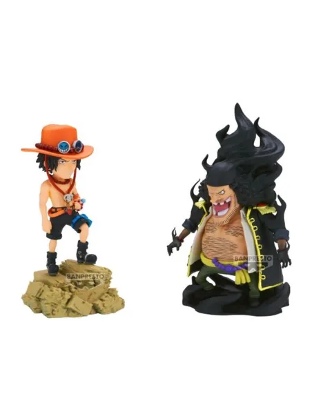 Figura banpresto one piece world collectable figure log stories portgas d.ace vs marshall d.teach 8cm Figura banpresto one piece world collectable figure log stories portgas d.ace vs marshall d.teach 8cm