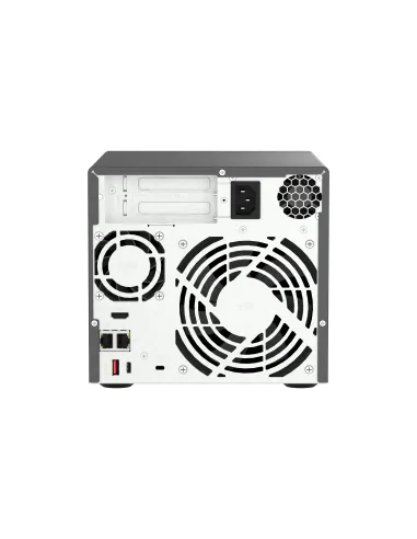 QNAP TVS-H474 NAS Torre Intel® Pentium® G7400 8 GB DDR4 0 TB QuTS hero Negro