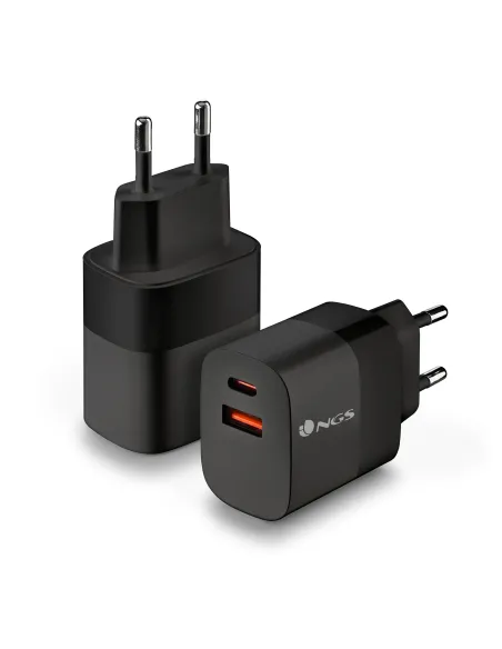 NGS BUD 33W Universal Negro Corriente alterna Carga rápida Interior