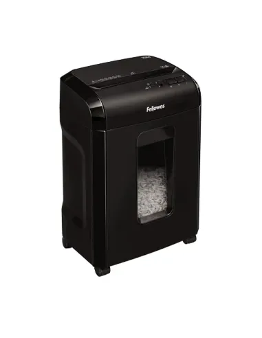 Fellowes Powershred 10M triturador de papel Microcorte Negro