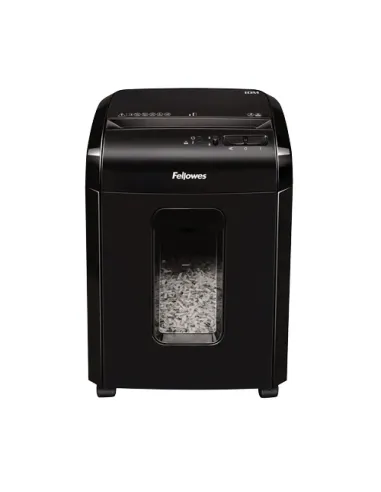 Fellowes Powershred 10M triturador de papel Microcorte Negro