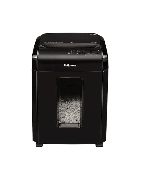 Fellowes Powershred 10M triturador de papel Microcorte Negro