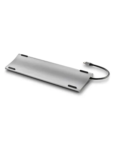 NGS WONDER DOCK 12 Alámbrico USB 3.2 Gen 1 (3.1 Gen 1) Type-C Plata