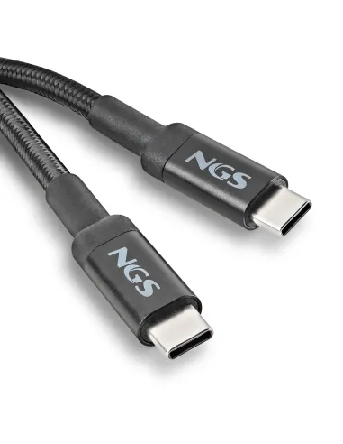 NGS KNOT 100W-3 cable USB USB 2.0 3 m USB C Negro