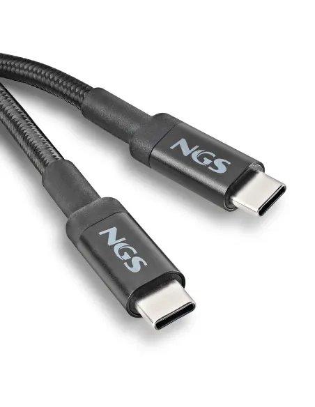 NGS KNOT 100W-3 cable USB USB 2.0 3 m USB C Negro