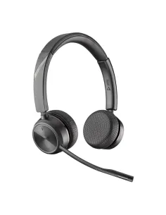 Auriculares poly savi 7220 office inalambrico negro