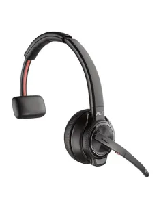 Auriculares poly savi 8210 uc dect inalambrico negro