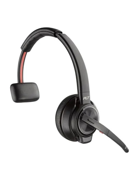 Auriculares poly savi 8210 uc dect inalambrico negro