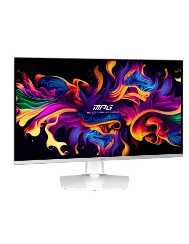 MSI MPG 321URXW QD-OLED pantalla para PC 80 cm (31.5") 3840 x 2160 Pixeles 4K Ultra HD Blanco