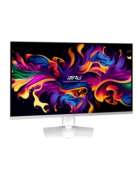 MSI MPG 321URXW QD-OLED pantalla para PC 80 cm (31.5") 3840 x 2160 Pixeles 4K Ultra HD Blanco