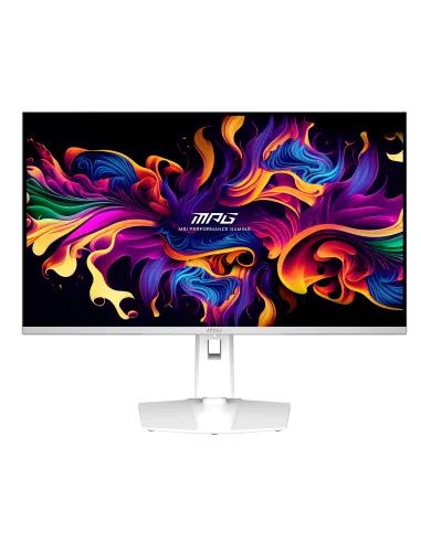 MSI MPG 321URXW QD-OLED pantalla para PC 80 cm (31.5") 3840 x 2160 Pixeles 4K Ultra HD Blanco