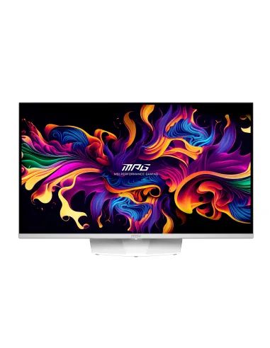 MSI MPG 321URXW QD-OLED pantalla para PC 80 cm (31.5") 3840 x 2160 Pixeles 4K Ultra HD Blanco