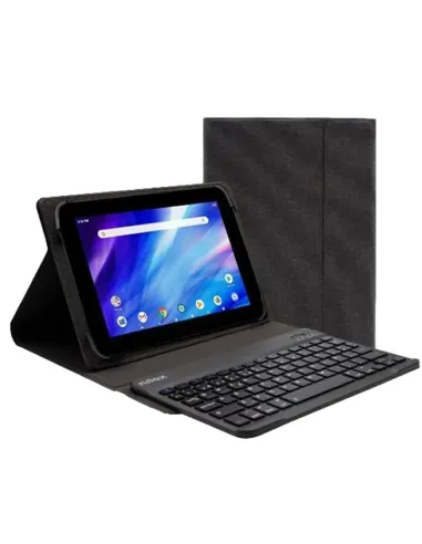 NILOX Funda tablet 9.7 a 10.5 teclado bt negro