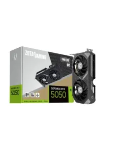 VGA ZOTAC RTX 5050 TWING EDGE OC 8GB,NV,RTX5050,8GB,GDDR6,128BIT,1HDMI+3DP,2 VENTILADORES (ZT-B50500H-10M)