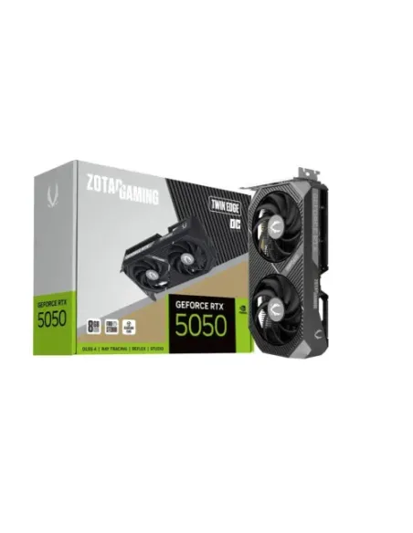 VGA ZOTAC RTX 5050 TWING EDGE OC 8GB,NV,RTX5050,8GB,GDDR6,128BIT,1HDMI+3DP,2 VENTILADORES (ZT-B50500H-10M)