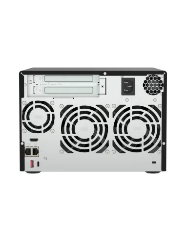 QNAP QVP-63B servidor de almacenamiento NAS Torre Intel® Core™ i3 16 GB DDR4 0 TB Negro