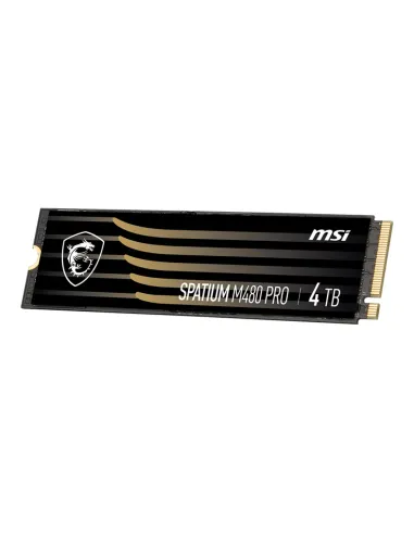 MSI SPATIUM M480 PRO PCIE 4.0 NVME M.2 4TB unidad de estado sólido PCI Express 4.0 3D NAND