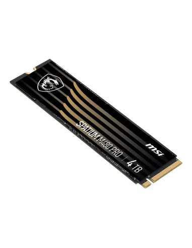 MSI SPATIUM M480 PRO PCIE 4.0 NVME M.2 4TB unidad de estado sólido PCI Express 4.0 3D NAND