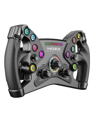 Moza Racing RS047 mando y volante Negro PC