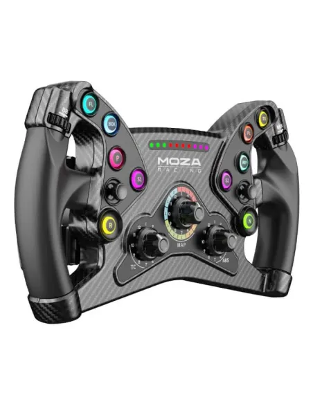 Moza Racing RS047 mando y volante Negro PC