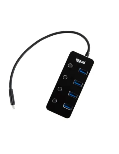 iggual Hub tipo C x 4 puertos USB 3.1 4 buttons