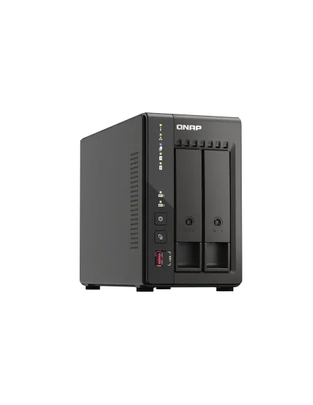 QNAP QVP-21C servidor de almacenamiento Torre Intel® Celeron® J6412 8 GB DDR4 0 TB QVR Pro Negro