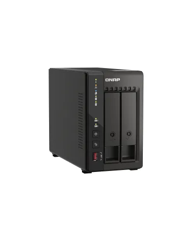 QNAP QVP-21C servidor de almacenamiento Torre Intel® Celeron® J6412 8 GB DDR4 0 TB QVR Pro Negro