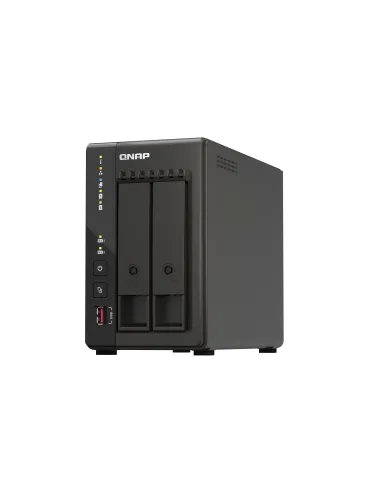 QNAP QVP-21C servidor de almacenamiento Torre Intel® Celeron® J6412 8 GB DDR4 0 TB QVR Pro Negro