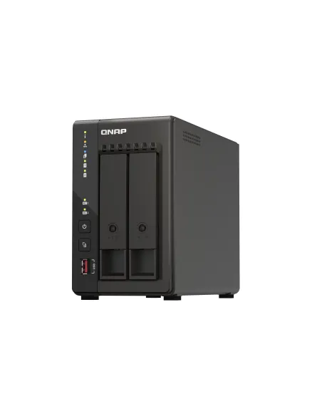 QNAP QVP-21C servidor de almacenamiento Torre Intel® Celeron® J6412 8 GB DDR4 0 TB QVR Pro Negro