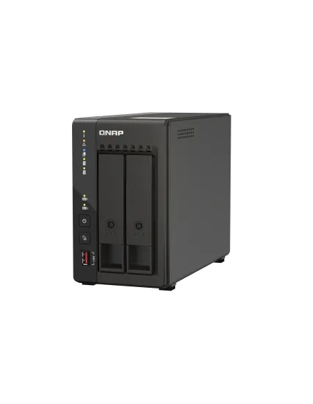 QNAP QVP-21C servidor de almacenamiento Torre Intel® Celeron® J6412 8 GB DDR4 0 TB QVR Pro Negro