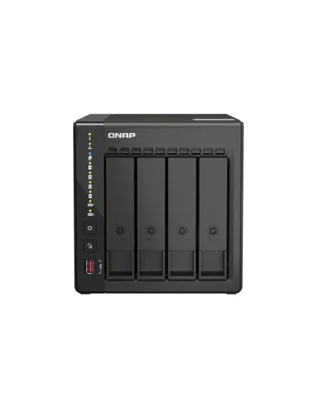 QNAP QVP-41C servidor de almacenamiento NAS Torre Intel® Celeron® J6412 8 GB DDR4 0 TB Negro