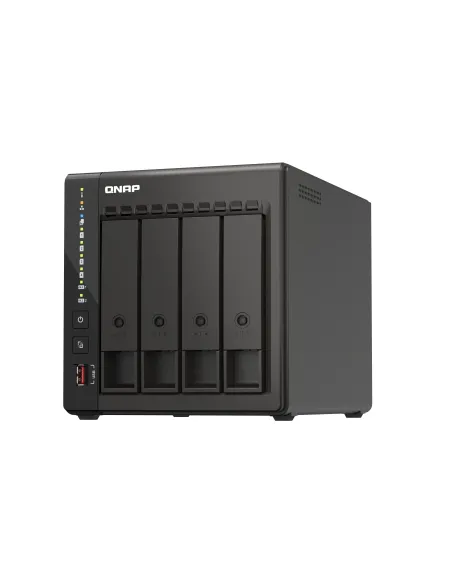 QNAP QVP-41C servidor de almacenamiento NAS Torre Intel® Celeron® J6412 8 GB DDR4 0 TB Negro