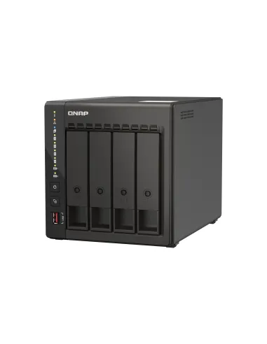 QNAP QVP-41C servidor de almacenamiento NAS Torre Intel® Celeron® J6412 8 GB DDR4 0 TB Negro